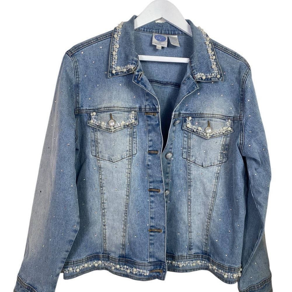 Embellished Denim Jacket DG2 Gilman L embellished